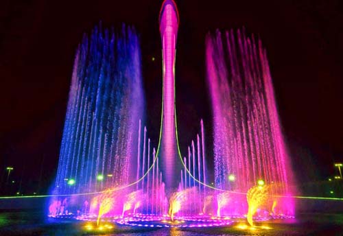 олимпийский парк фонтаны